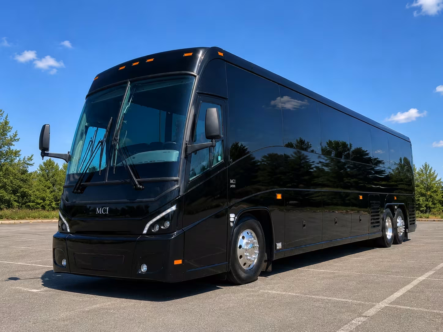 56 passenger charter bus